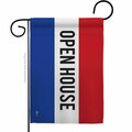 Guarderia Open House Novelty Merchant 13 x 18.5 in. Double-Sided Horizontal Garden Flags for  Banner GU3903946